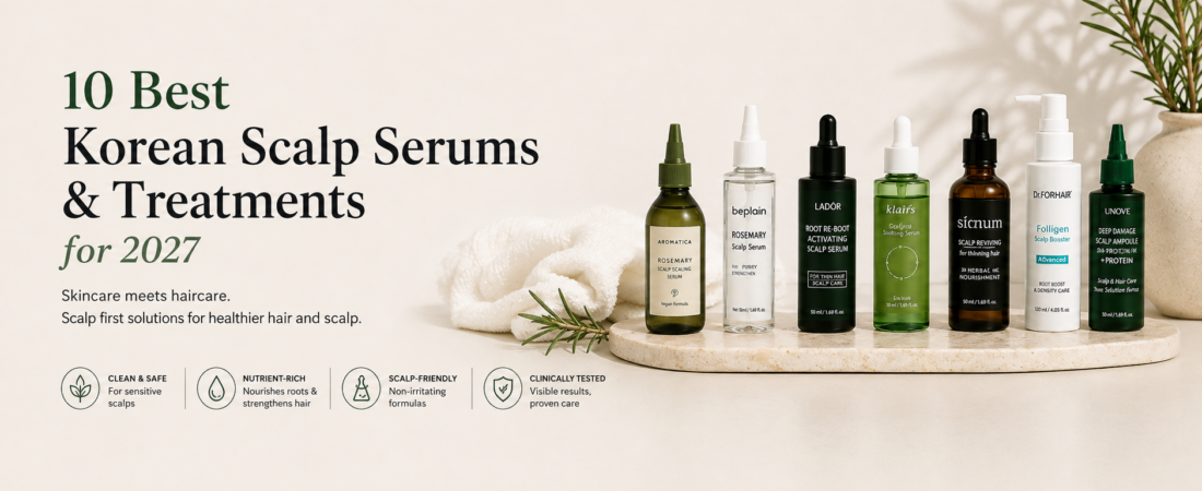 10 Best Korean Scalp Serums & Treatments for 2027