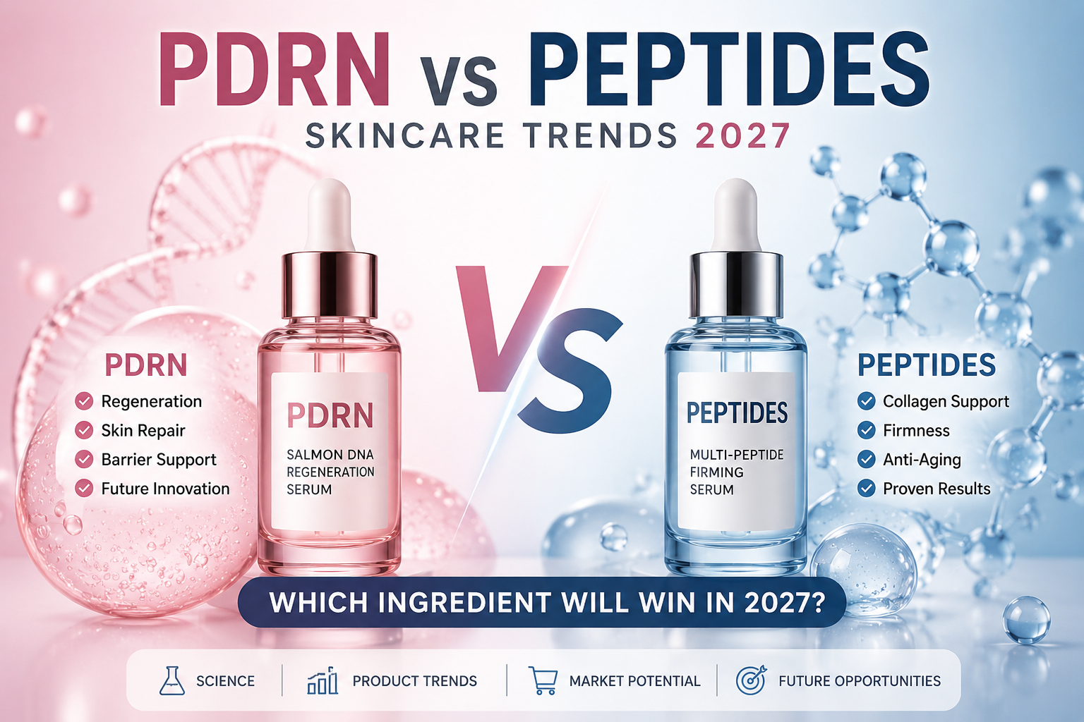 PDRN vs Peptides: Which Skincare Trend Has More Potential in 2027?