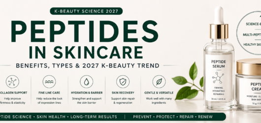 Peptides in Skincare: Benefits, Types & 2027 K-Beauty Trend