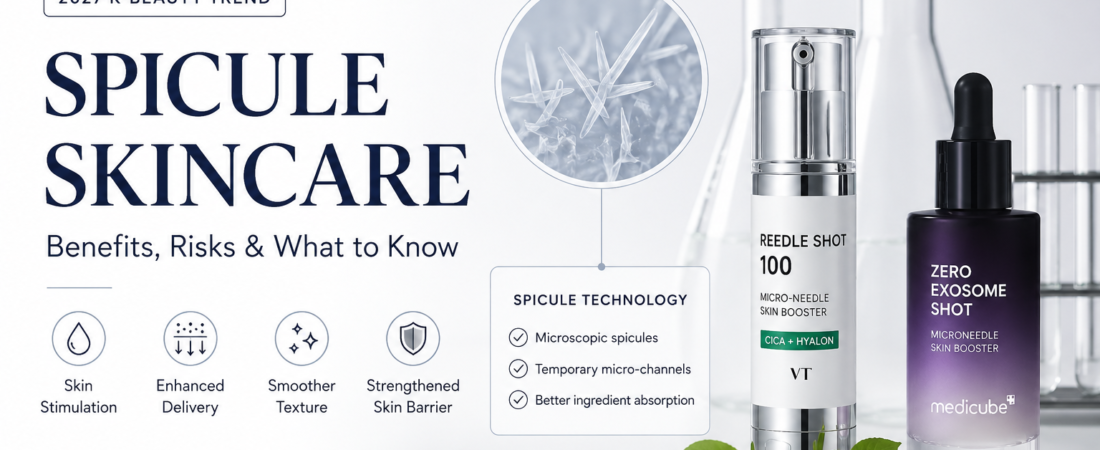 Spicule Skincare Explained: Benefits, Risks & 2027 K-Beauty Trend